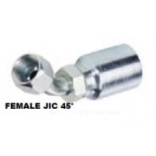3/8 X 1/2 Female JIC 45